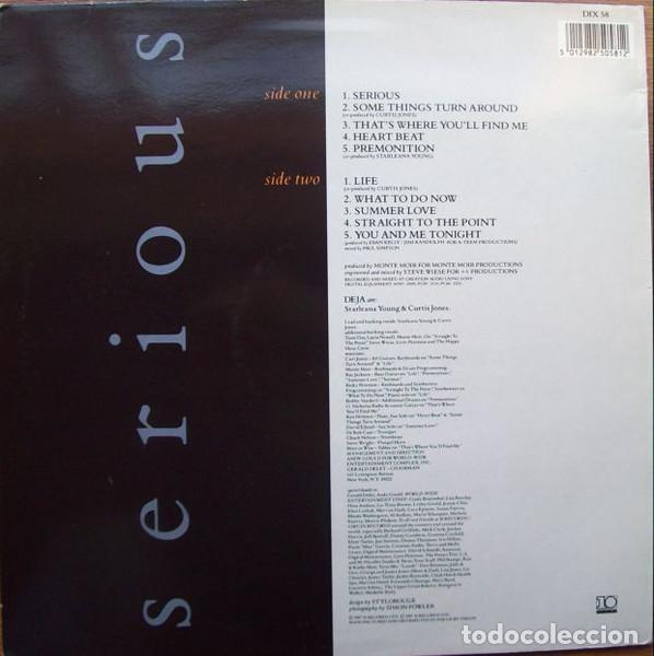 Discos de vinilo: D&eacute;j&agrave;, Serious - LP Album Stereo - Foto 2