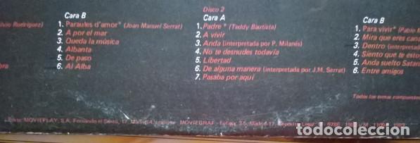 Discos de vinilo: Luis Eduardo Aute, Entre Amigos - LP - Foto 15