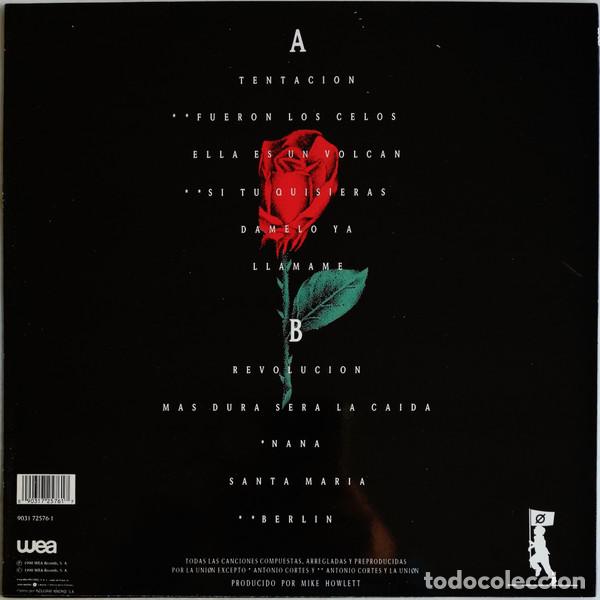 Discos de vinilo: La Uni&oacute;n, Tentaci&oacute;n - LP - Foto 2