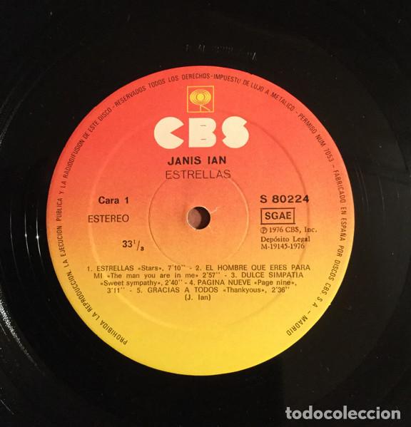 Discos de vinilo: Janis Ian, Estrellas = Stars - LP - Foto 2