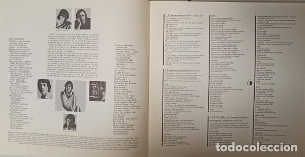 Discos de vinilo: Andrew Lloyd Webber And Tim Rice, Evita - LP - Foto 10