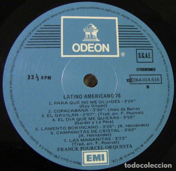 Discos de vinilo: Franck Pourcel, James Bonds Greatest Hits - LP - Foto 4