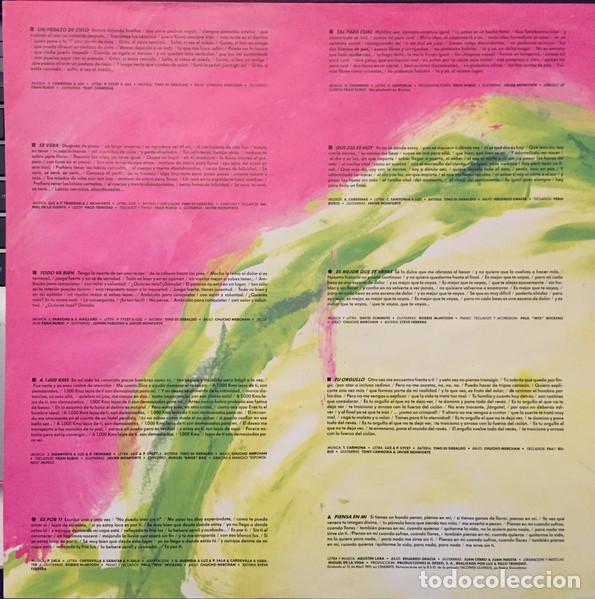 Discos de vinilo: Luz Casal, A Contraluz - LP - Foto 5