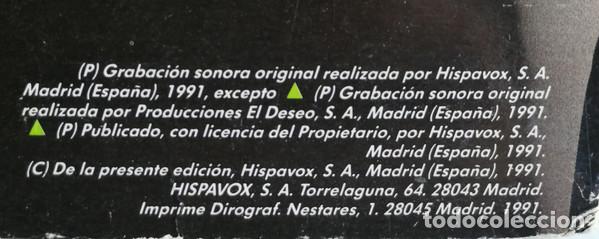 Discos de vinilo: Luz Casal, A Contraluz - LP - Foto 10
