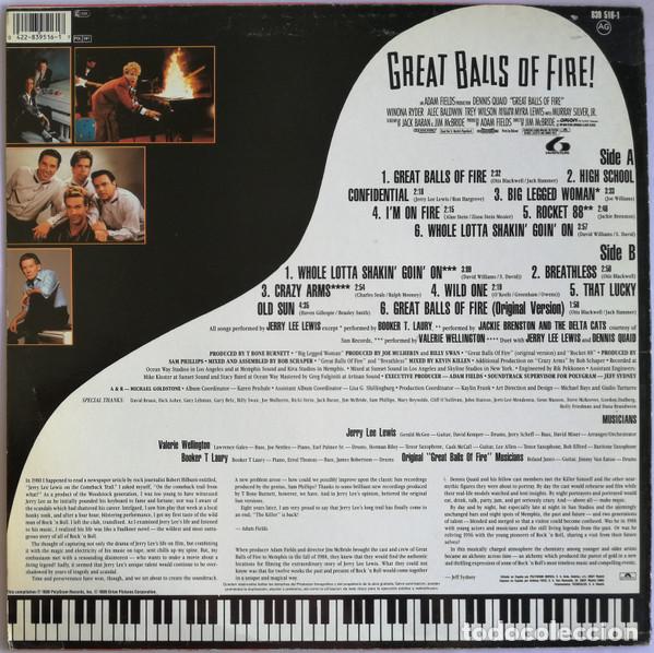 Discos de vinilo: Various, Great Balls Of Fire! - LP - Foto 2
