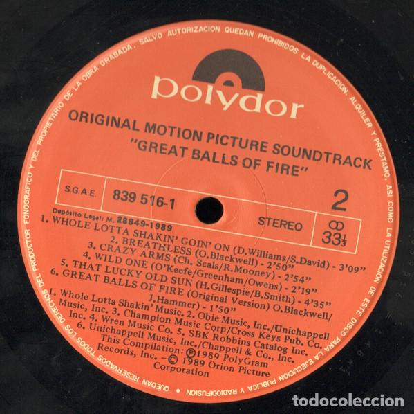 Discos de vinilo: Various, Great Balls Of Fire! - LP - Foto 4