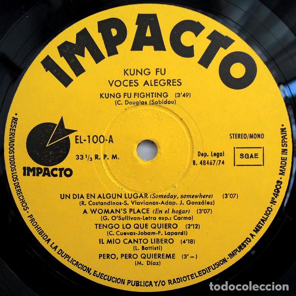Discos de vinilo: Voces Alegres, Kung F&uacute; - LP - Foto 3