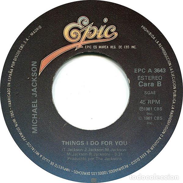 Discos de vinilo: Michael Jackson, Thriller - 7 inch - Foto 4