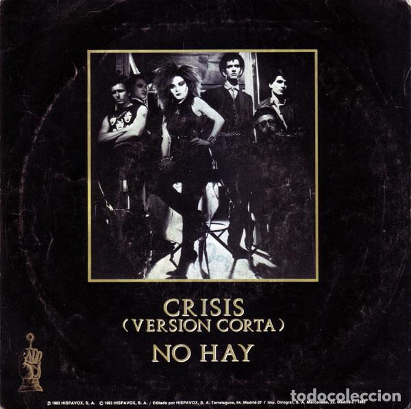 Discos de vinilo: Alaska Y Dinarama, Crisis - 7 inch - Foto 2