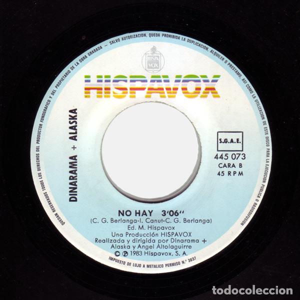 Discos de vinilo: Alaska Y Dinarama, Crisis - 7 inch - Foto 4