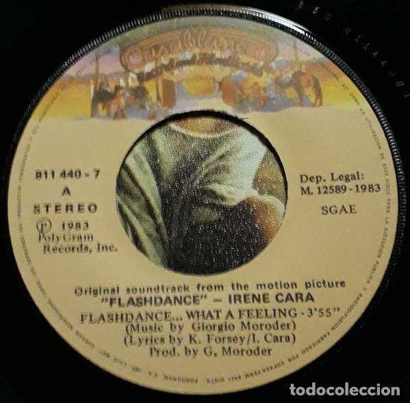 Discos de vinilo: Irene Cara, Flashdance... What A Feeling - 7 inch - Foto 3