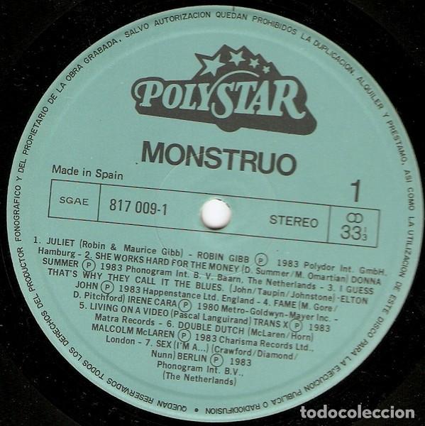 Discos de vinilo: Various, Monstruo - 30 Exitos - LP - Foto 5