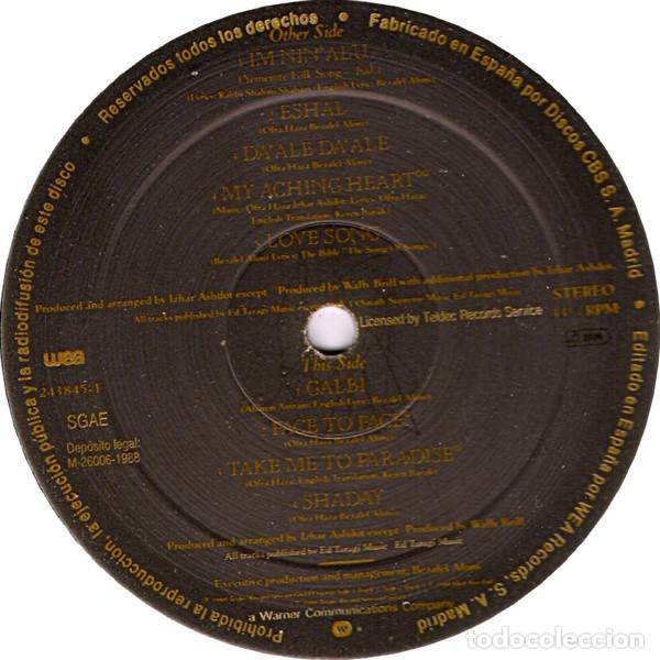 Discos de vinilo: Ofra Haza, Shaday - LP - Foto 3