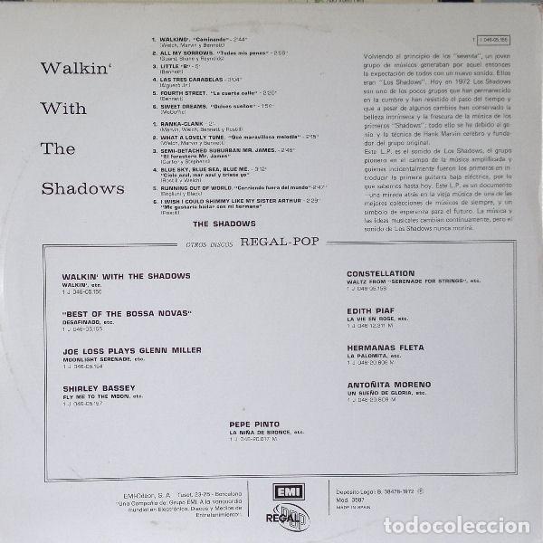 Discos de vinilo: The Shadows, Walkin With The Shadows - LP - Foto 2