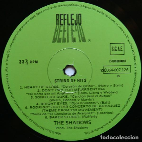 Discos de vinilo: The Shadows, String Of Hits - LP - Foto 4