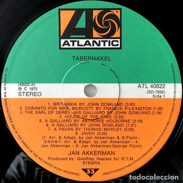 Discos de vinilo: Jan Akkerman, Tabernakel - LP - Foto 4