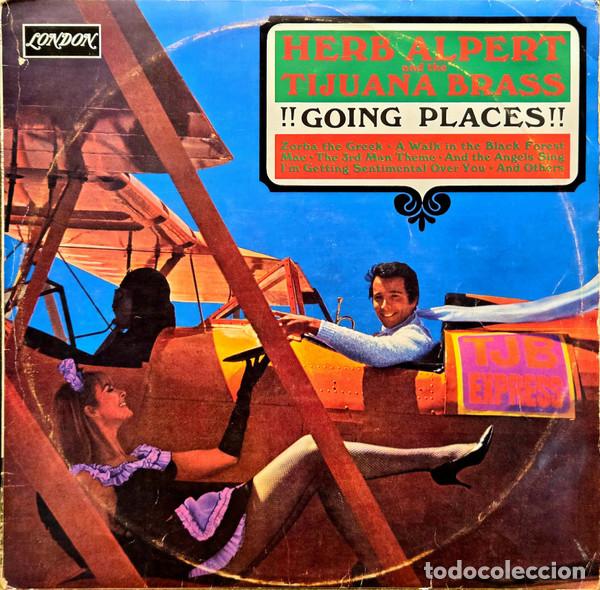 Vinyl records: Herb Alpert & The Tijuana Brass, !!Going Places!! - LP