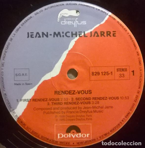 Discos de vinilo: Jean-Michel Jarre, Rendez-Vous - LP - Foto 3