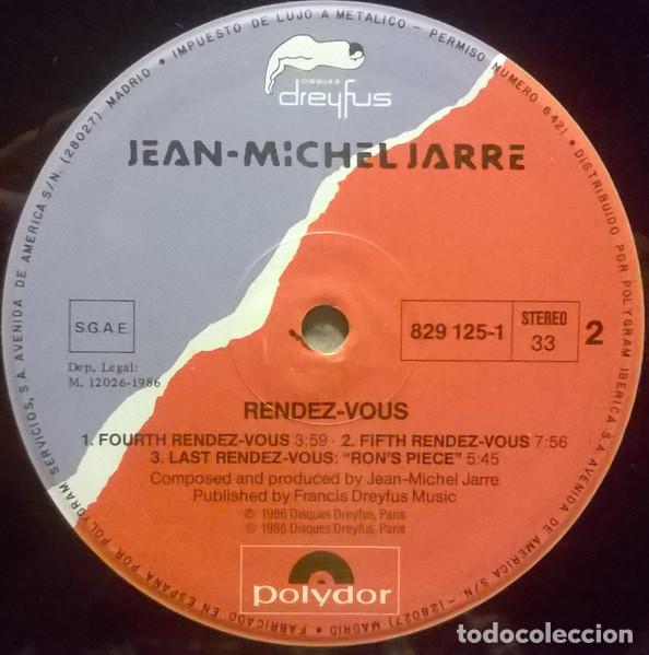 Discos de vinilo: Jean-Michel Jarre, Rendez-Vous - LP - Foto 4