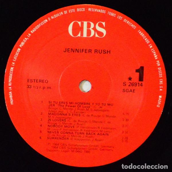 Discos de vinilo: Jennifer Rush, Jennifer Rush - LP - Foto 3