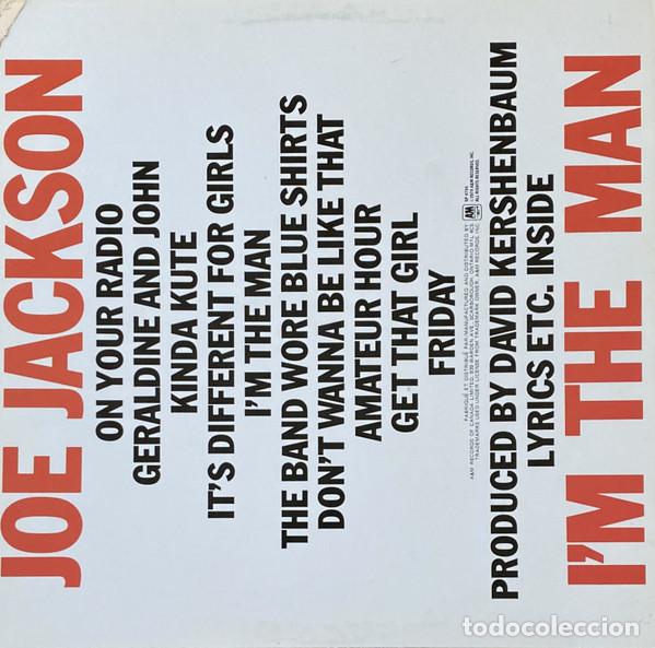 Discos de vinilo: Joe Jackson, Im The Man - LP - Foto 2
