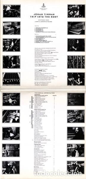 Discos de vinilo: Johan Timman, Trip Into The Body - LP - Foto 5