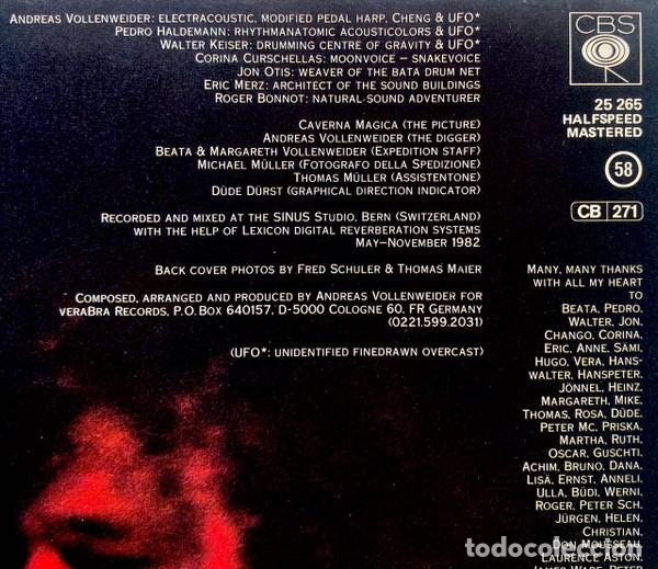 Discos de vinilo: Andreas Vollenweider, Caverna Magica - LP - Foto 6