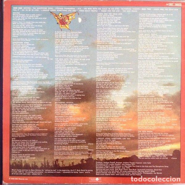 Discos de vinilo: Kate Bush, The Kick Inside - LP - Foto 2