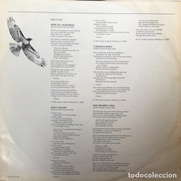 Discos de vinilo: Kate Wolf, Gold In California - LP - Foto 11
