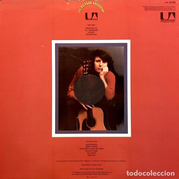 Discos de vinilo: Don McLean, American Pie - LP - Foto 2