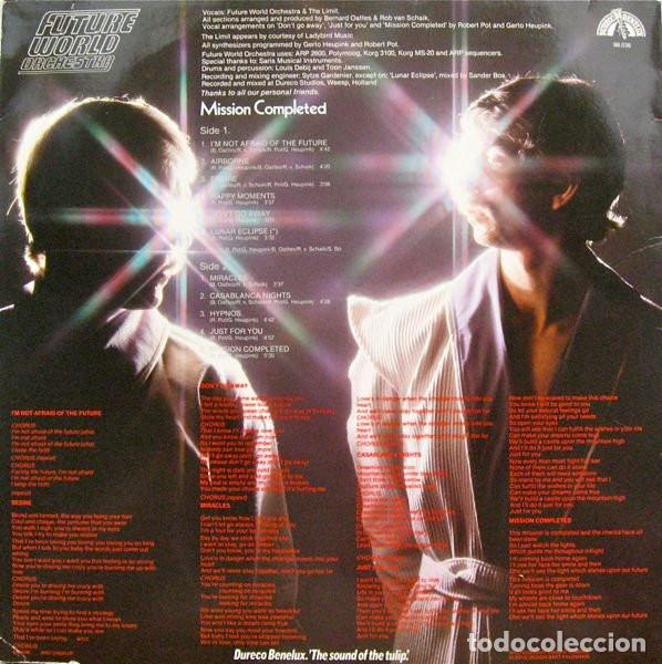 Discos de vinilo: Future World Orchestra, Mission Completed - LP - Foto 2