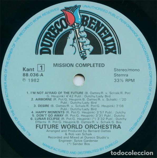 Discos de vinilo: Future World Orchestra, Mission Completed - LP - Foto 3