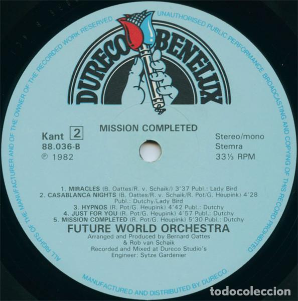 Discos de vinilo: Future World Orchestra, Mission Completed - LP - Foto 4