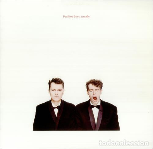 Vinyl records: Pet Shop Boys, Actually - LP