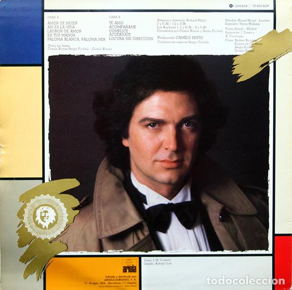 Discos de vinilo: Camilo Sesto, Amanecer/84 - LP - Foto 2