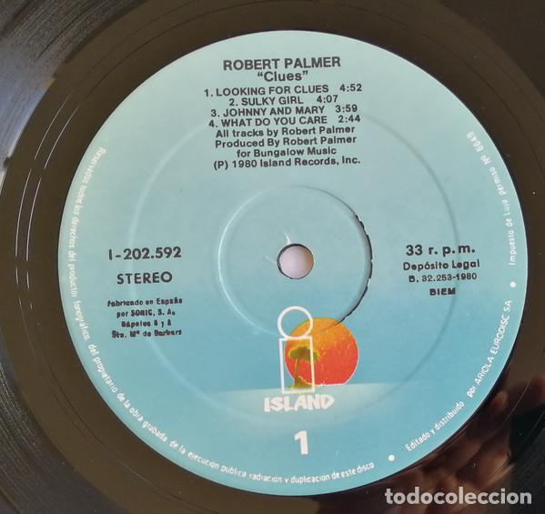Discos de vinilo: Robert Palmer, Clues - LP - Foto 3