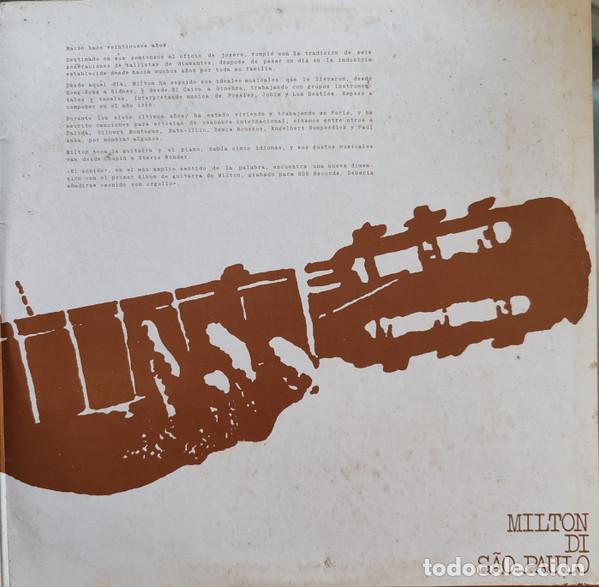 Discos de vinilo: Milton Di Sao Paulo, Dolce - LP - Foto 4