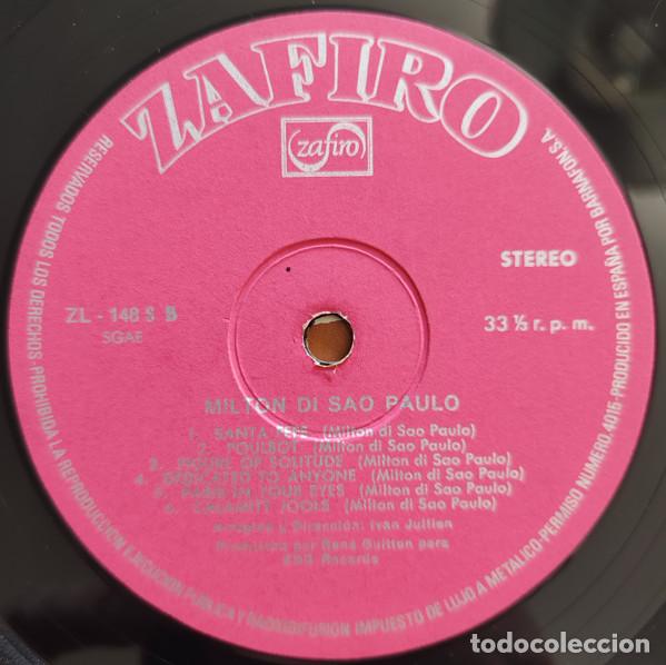 Discos de vinilo: Milton Di Sao Paulo, Dolce - LP - Foto 6