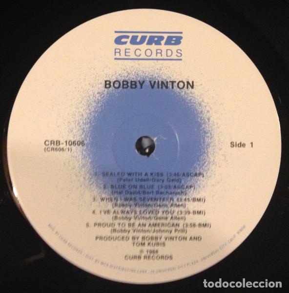 Discos de vinilo: Bobby Vinton, Bobby Vinton - LP - Foto 3