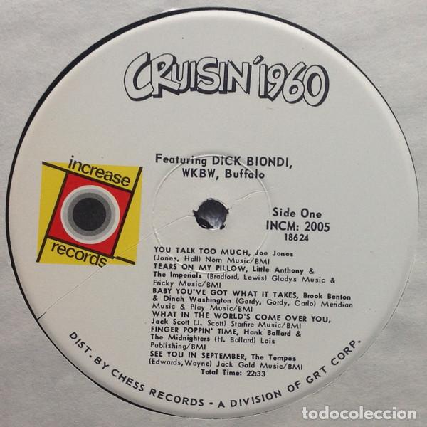 Discos de vinilo: Various, Cruisin 1960 - LP - Foto 3