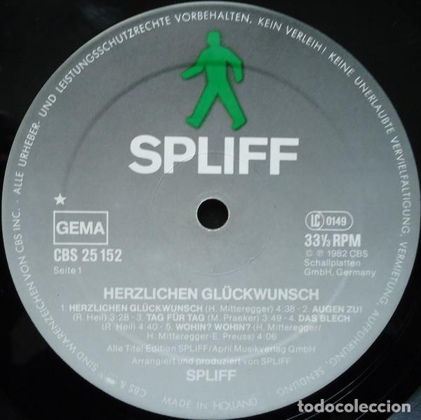 Discos de vinilo: Spliff, Herzlichen Gl&uuml;ckwunsch! - LP - Foto 3