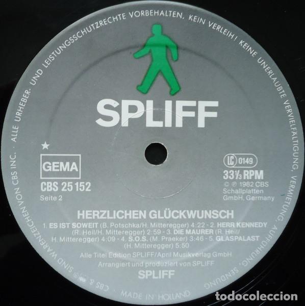 Discos de vinilo: Spliff, Herzlichen Gl&uuml;ckwunsch! - LP - Foto 4