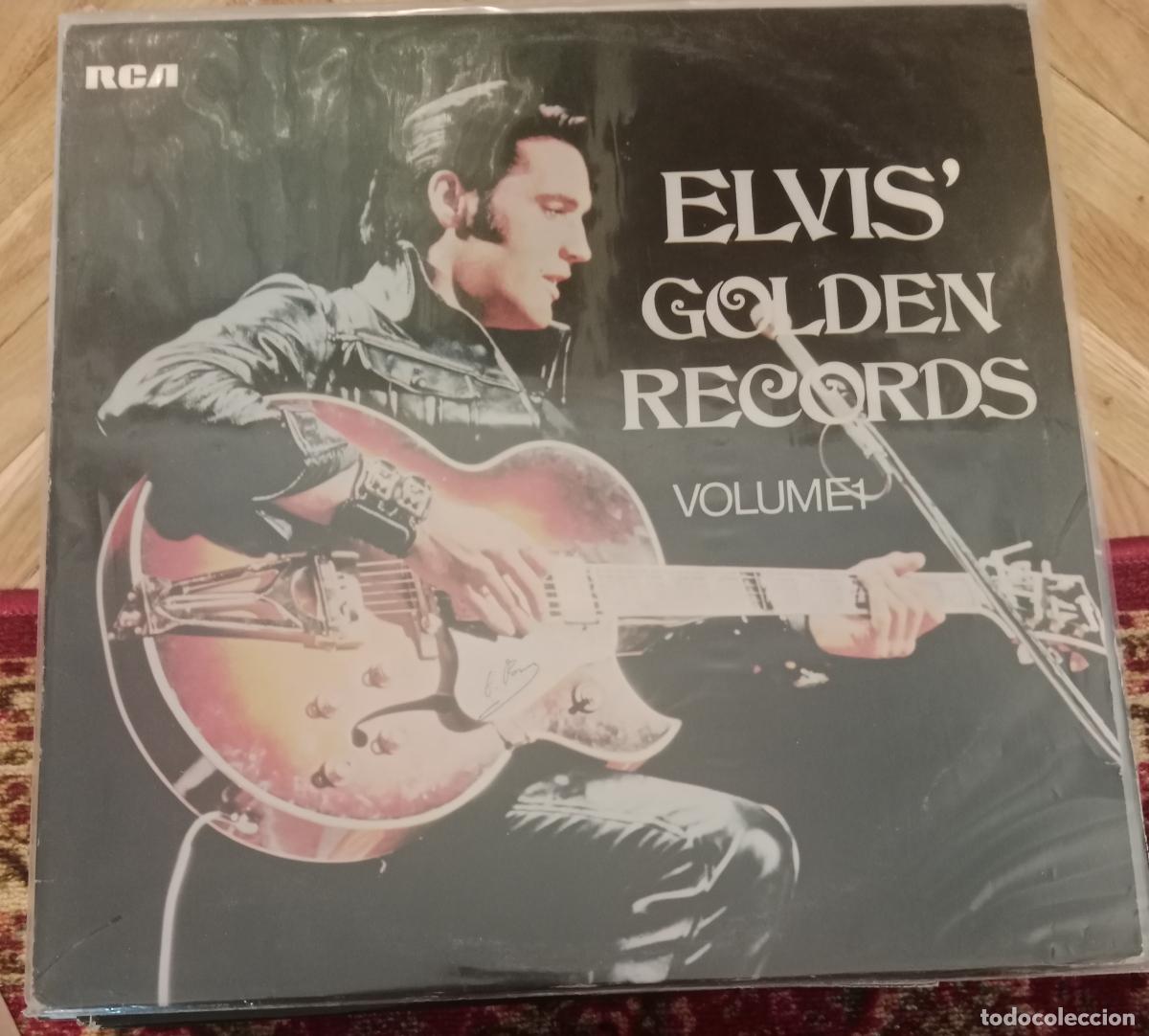 Discos de vinilo: Elvis Presley &ndash; Elvis' Golden Records Vol. 1 Lp UK 1976