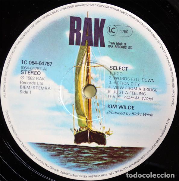 Discos de vinilo: Kim Wilde, Select - LP - Foto 3
