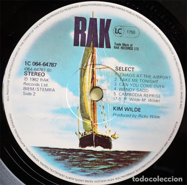 Discos de vinilo: Kim Wilde, Select - LP - Foto 4