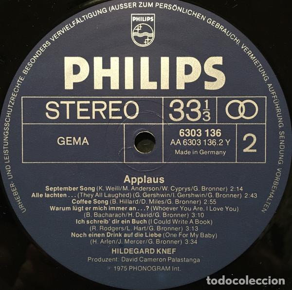 Discos de vinilo: Hildegard Knef, Applaus - LP - Foto 4