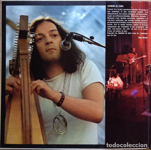 Discos de vinilo: Alan Stivell, Chemins De Terre - LP - Foto 2