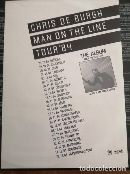 Discos de vinilo: Chris de Burgh, Man On The Line - LP - Foto 13