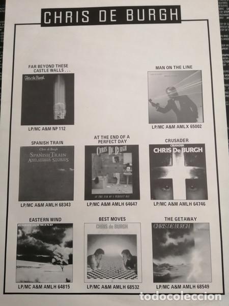 Discos de vinilo: Chris de Burgh, Man On The Line - LP - Foto 14