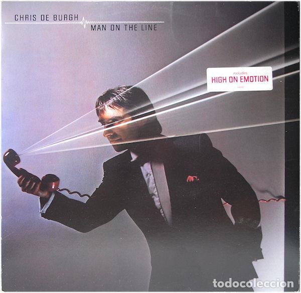 Vinyl records: Chris de Burgh, Man On The Line - LP